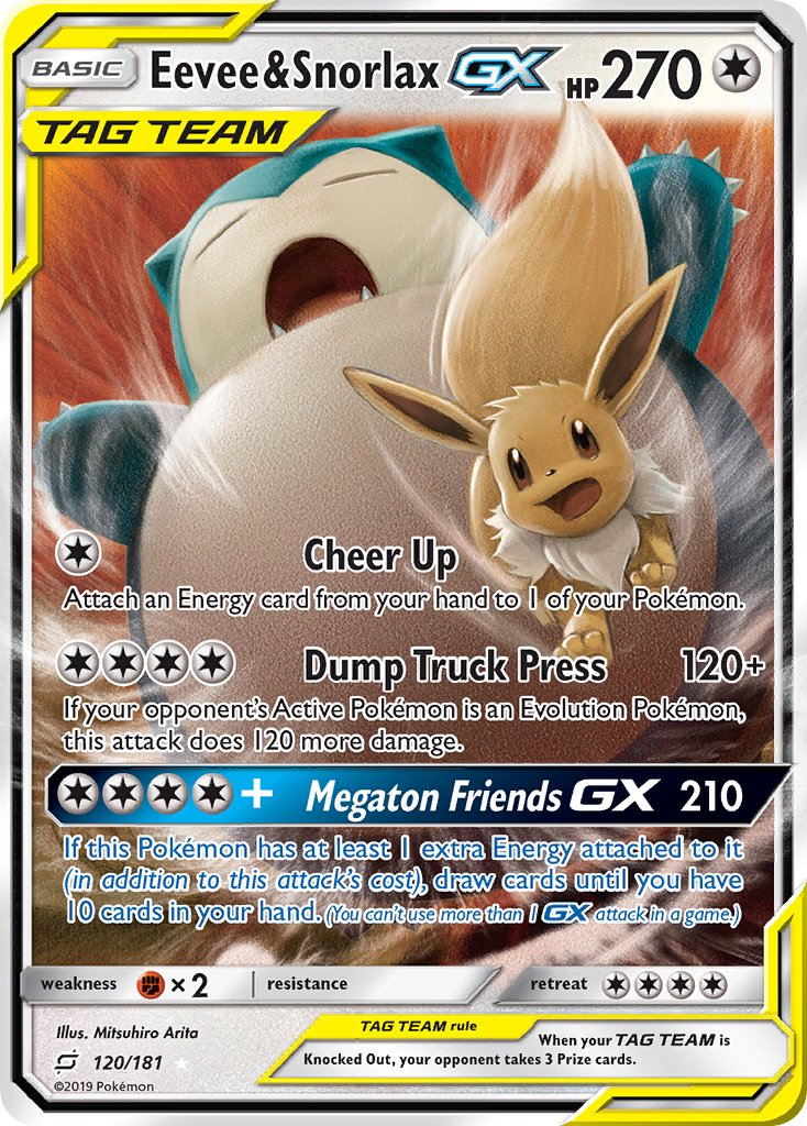 eevee and snorlax (pokemon and 1 more) drawn by arita_mitsuhiro