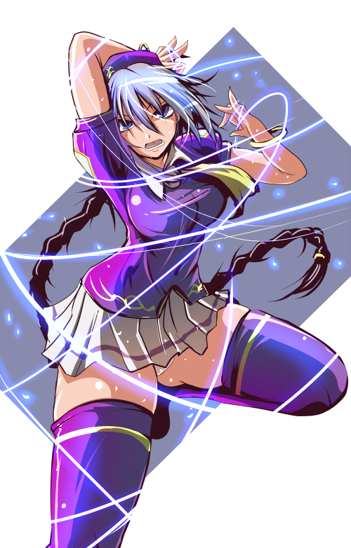 sion eltnam and sion eltnam atlasia (tsukihime and 1 more) drawn by shiba_yuuki
