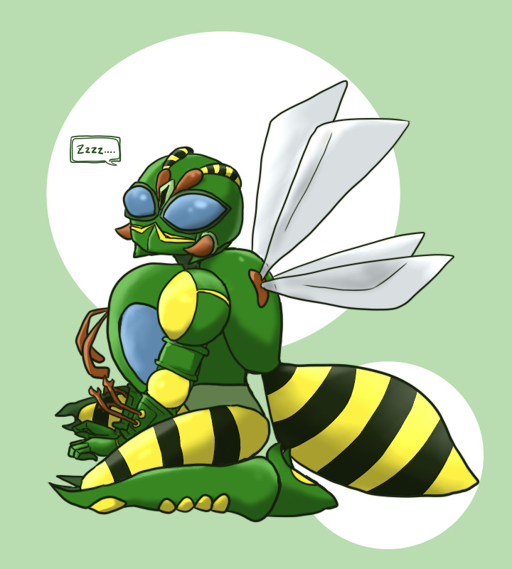 waspinator (transformers and 2 more) drawn by maxim-lover