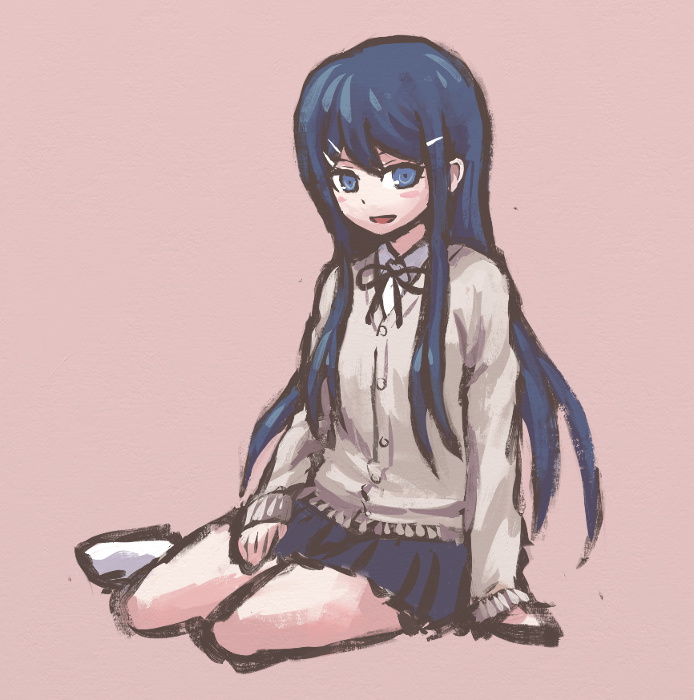 maizono sayaka (danganronpa and 1 more) drawn by namu_(nurui_cha)