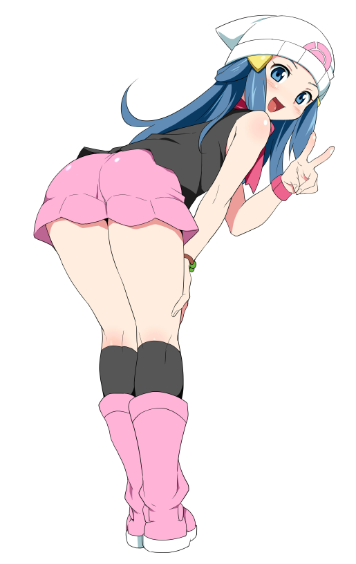 dawn (pokemon and 1 more) drawn by endou_masatoshi
