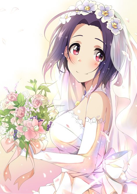 miura azusa (idolmaster and 2 more) drawn by hitotsuki_nanoka