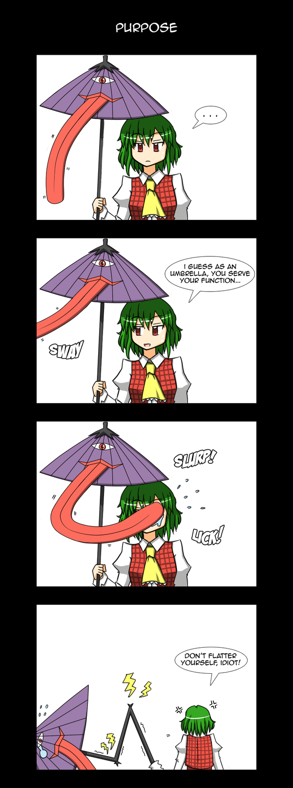 kazami yuuka and tatara kogasa (touhou) drawn by lunarisaileron