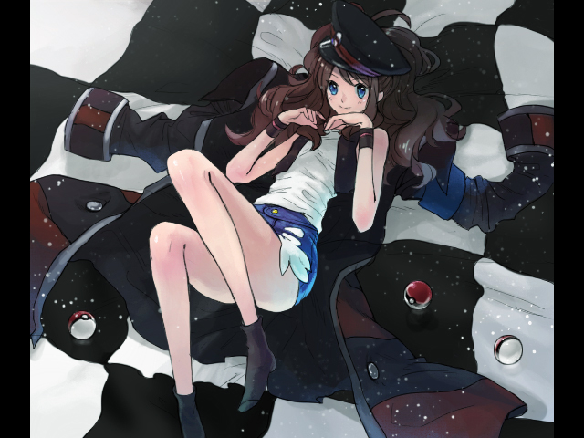 hilda and ingo (pokemon and 3 more) drawn by yugimaru_(sugar)