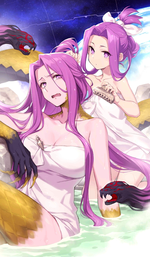 medusa and gorgon (fate and 1 more) drawn by saitou_hiroki