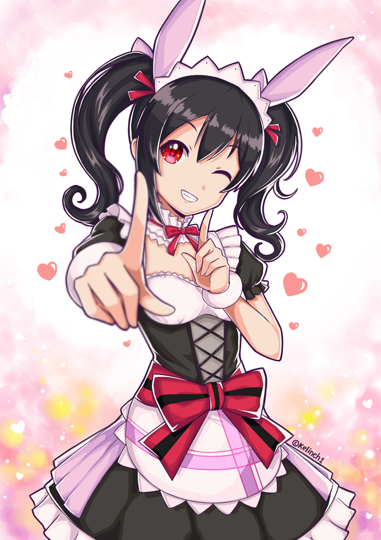 yazawa nico (love live! and 1 more) drawn by kelinch1