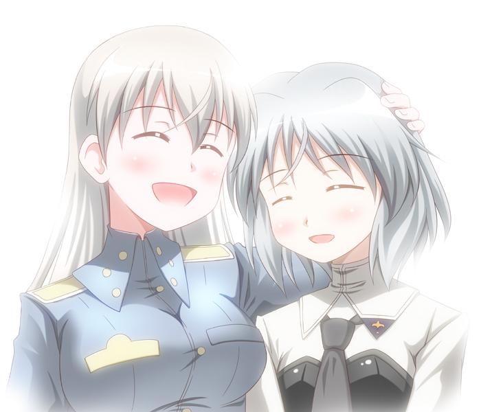 sanya v. litvyak and eila ilmatar juutilainen (world witches series and 1 more) drawn by hiro_yoshinaka