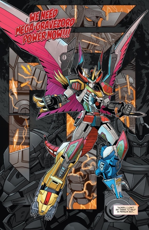daizyuzin, dino megazord, gravezord, and mega-gravezord (super sentai and 3 more) drawn by dan_mora