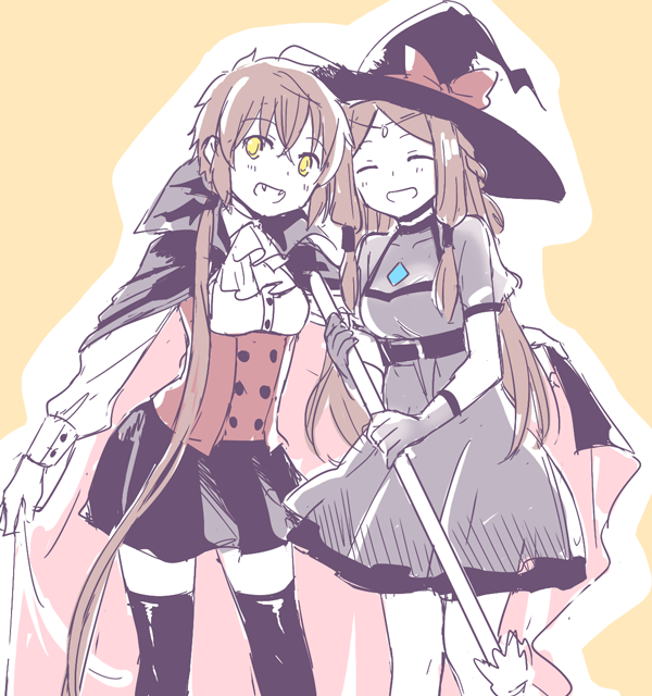 lora and fan la norne (xenoblade chronicles and 2 more) drawn by mizuki_riko