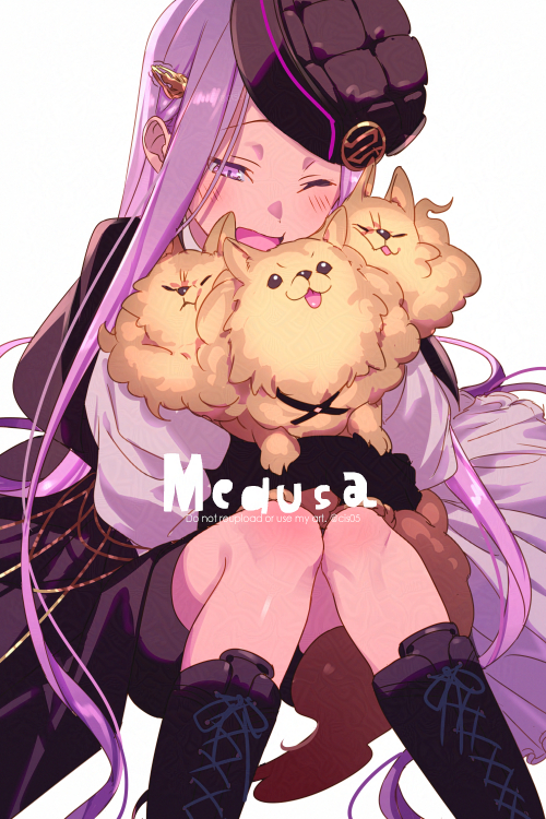 medusa (fate and 1 more) drawn by echo_(circa)