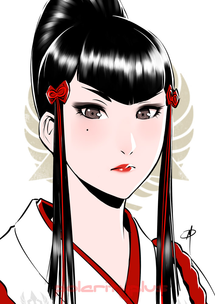 mishima kazumi (tekken and 1 more) drawn by polarityplus