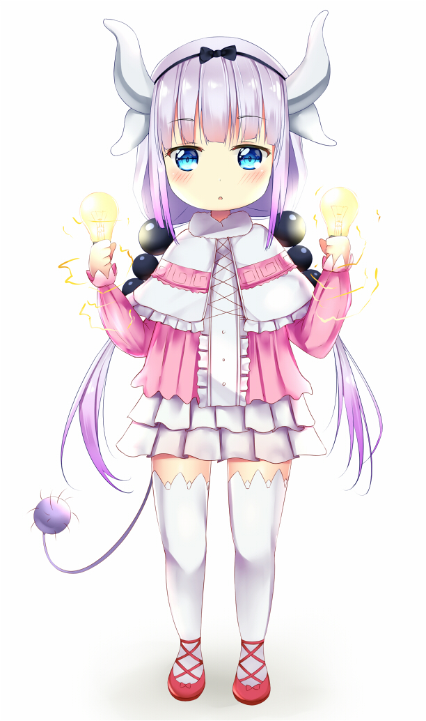 kanna kamui (kobayashi-san chi no maidragon) drawn by puririn