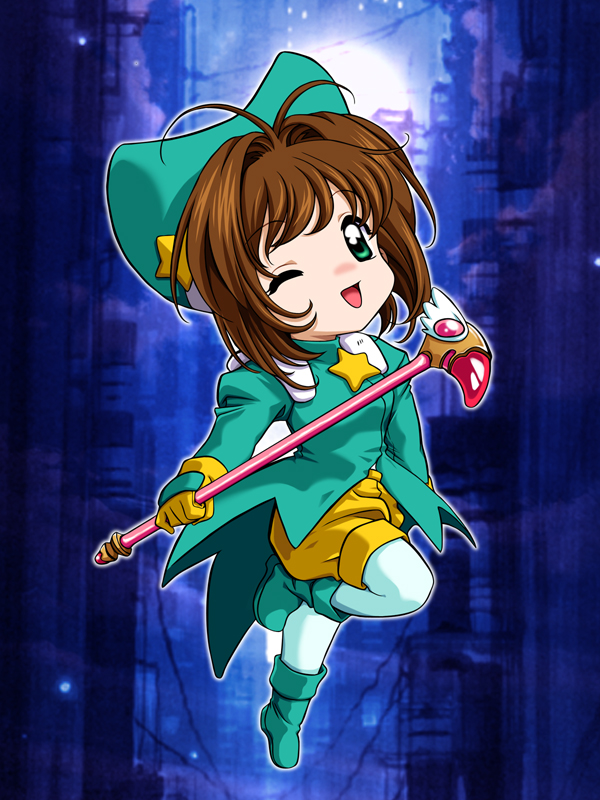 kinomoto sakura (cardcaptor sakura) drawn by d-ten