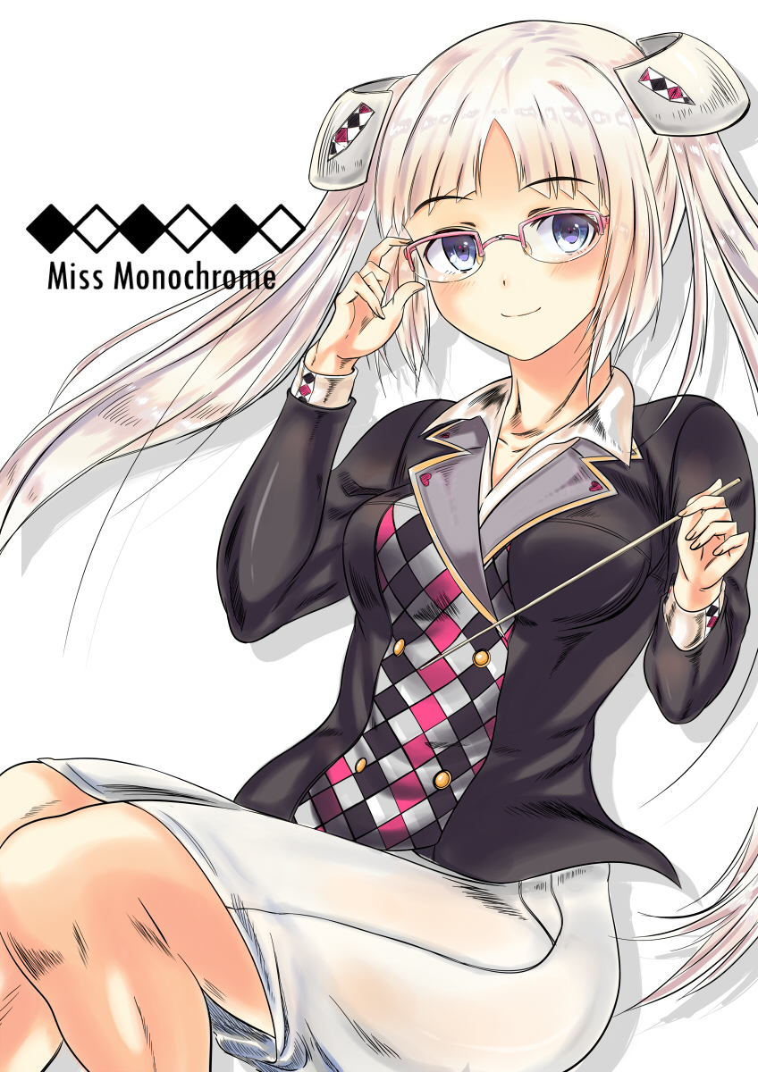 miss monochrome (miss monochrome) drawn by betharaones