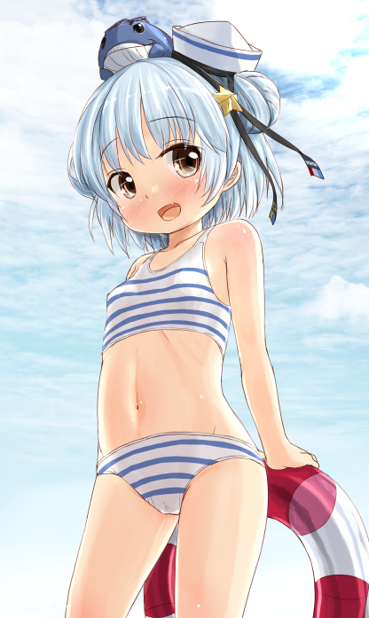 samuel b. roberts and little blue whale (kantai collection) drawn by inyucchi