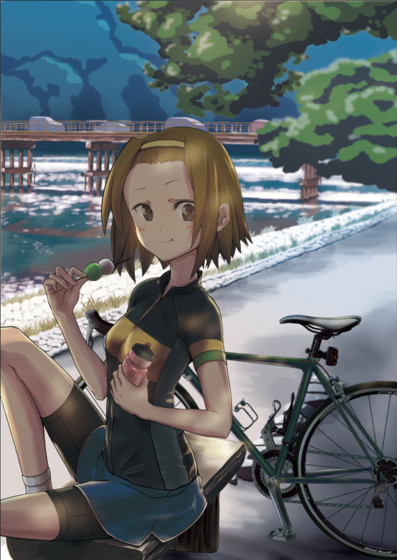 tainaka ritsu (k-on!) drawn by bonryuu