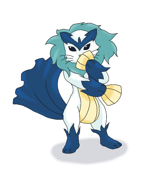oshawott (pokemon and 1 more) drawn by dokudamicha