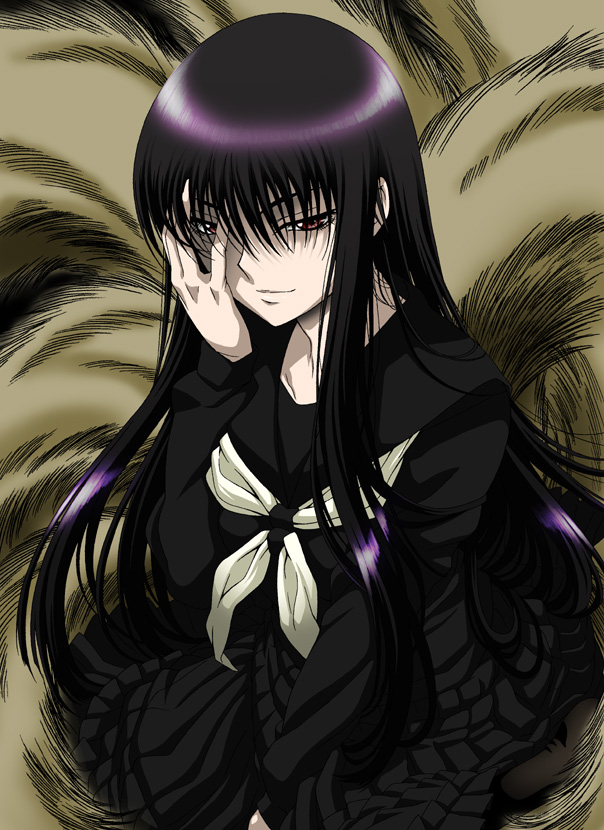 hagoromo gitsune (nurarihyon no mago) drawn by isse