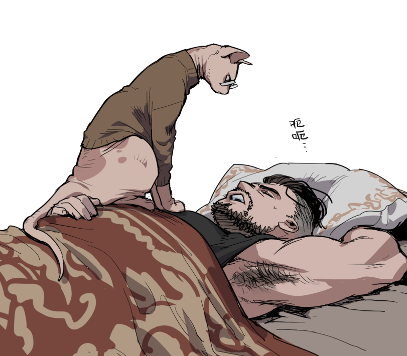 p-3 and char-les (atomic heart) drawn by fukurau