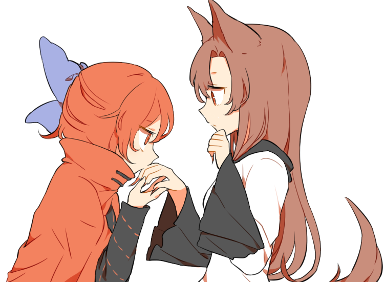 imaizumi kagerou and sekibanki (touhou) drawn by misha_(hoongju)
