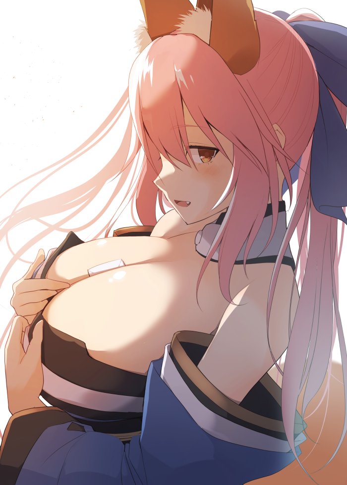 tamamo and tamamo no mae (fate and 1 more) drawn by kurikara