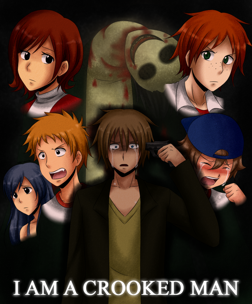 david hoover, crooked man, duke macgahan, paul martin, marion martin, and 3 more (the crooked man) drawn by adricarra