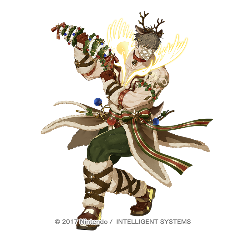 eikthyrnir (fire emblem and 1 more) drawn by semi_(p-poco)