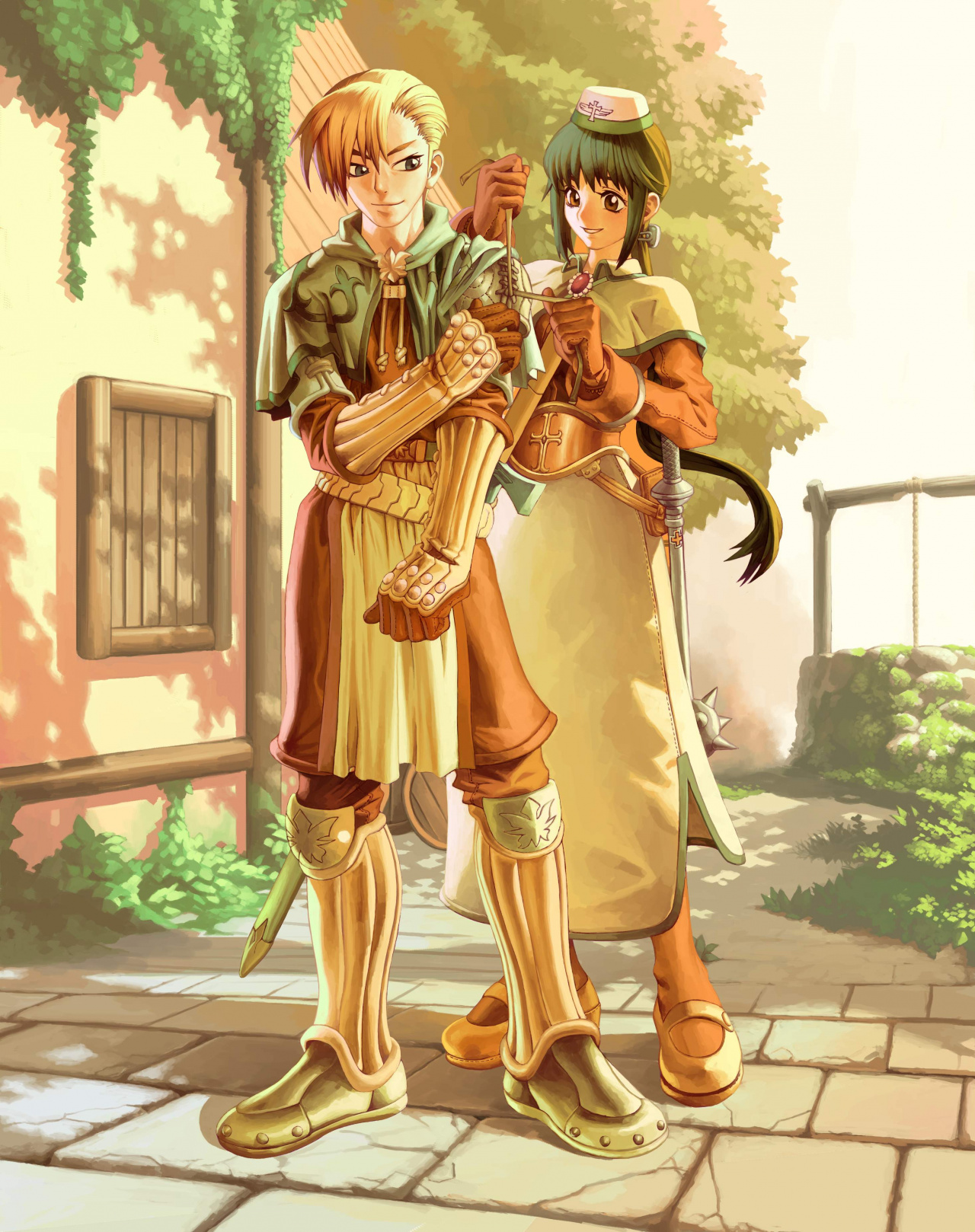 Acolyte And Swordsman (Ragnarok Online) Drawn By Myung-Jin_Lee | Danbooru