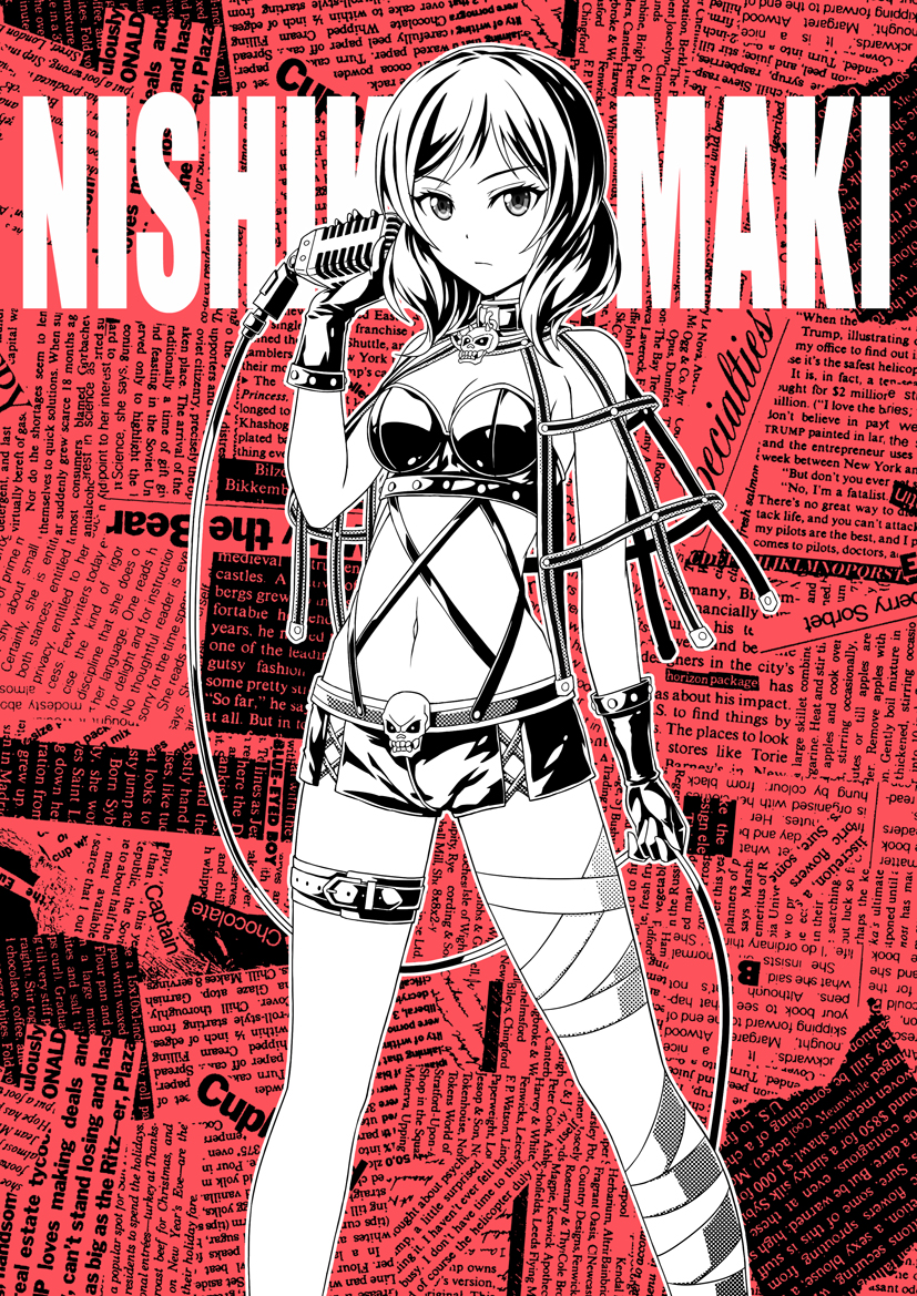 nishikino maki (love live! and 1 more) drawn by fish.boy