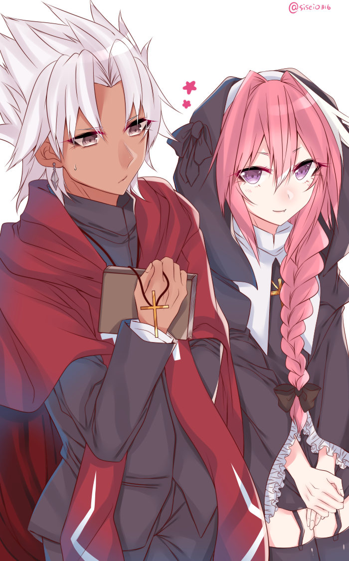 astolfo and amakusa shirou (fate and 1 more) drawn by shisei_(kyuushoku_banchou)