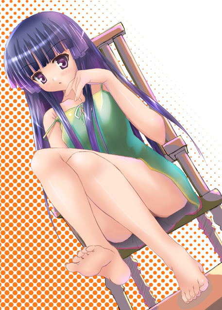 furude rika (higurashi no naku koro ni) drawn by kisaragi_miyu