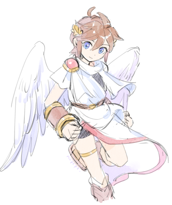 pit (kid icarus and 1 more) drawn by nopepe