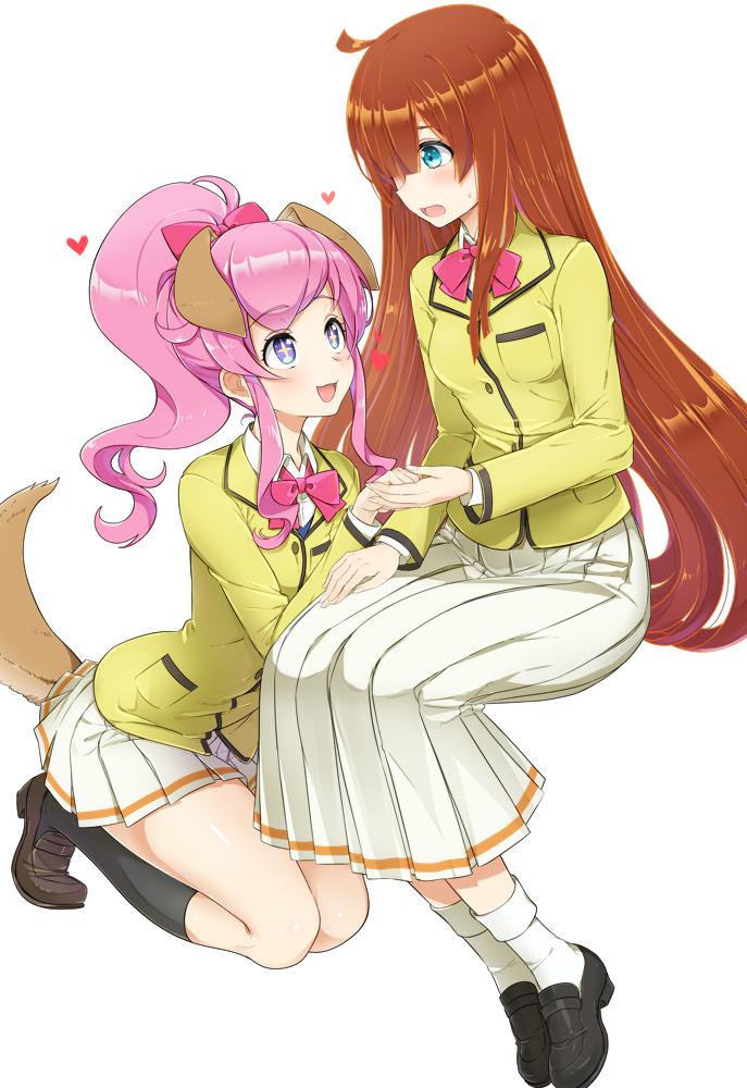 momoyama mirai and nijinosaki dia (pretty series and 1 more) drawn by usaginiku1123