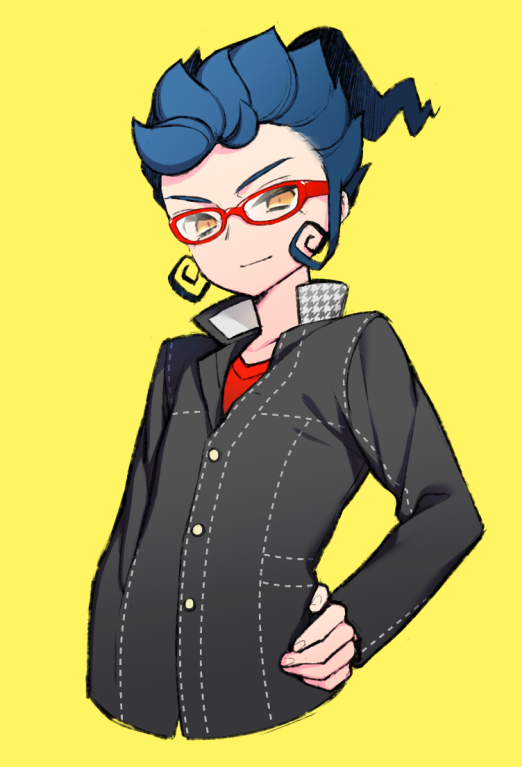 narukami yu and tsurugi kyousuke (persona and 3 more) drawn by tooru