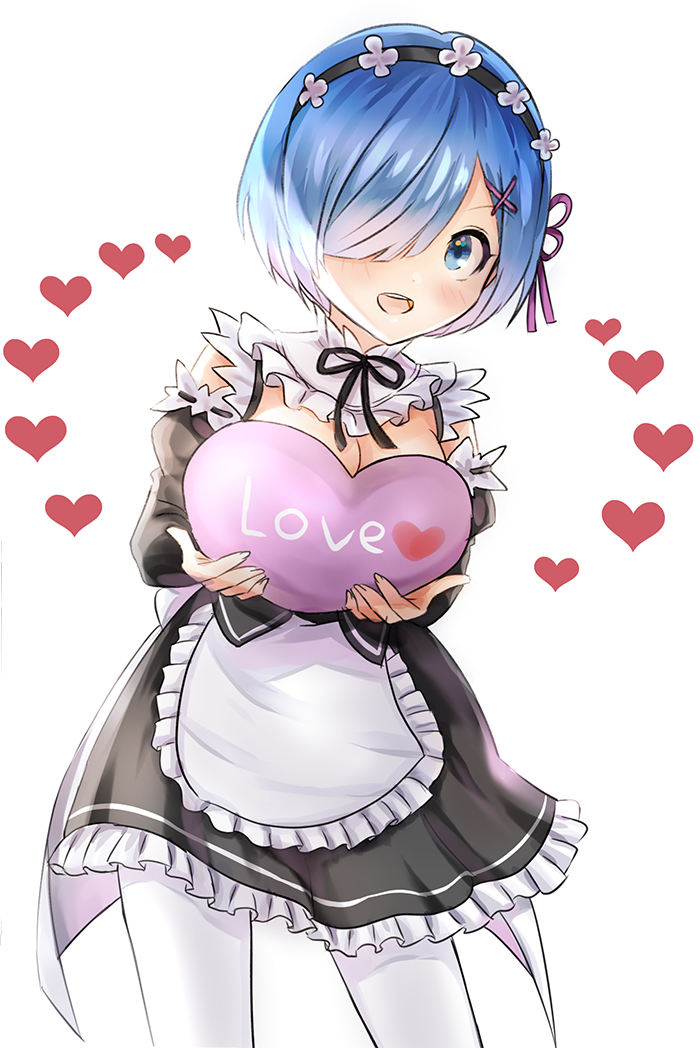 rem (re:zero kara hajimeru isekai seikatsu) drawn by melings_(aot2846)