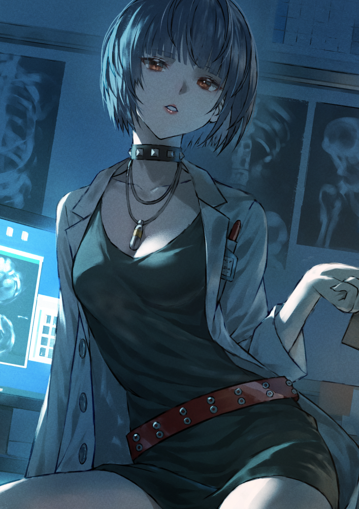 takemi tae (persona and 1 more) drawn by fagi_(kakikaki)