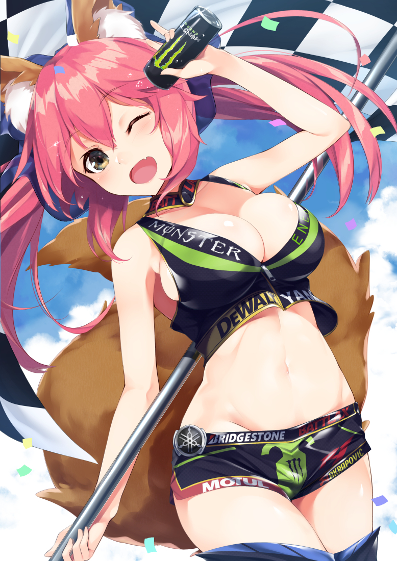 tamamo and tamamo no mae (fate and 1 more) drawn by gedou_(shigure_seishin)