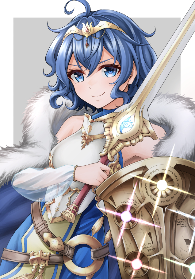 lucina and female morgan (fire emblem and 2 more) drawn by ten_(tenchan_man)