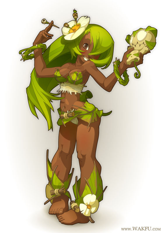 sadida (wakfu and 1 more) drawn by xaxaxa