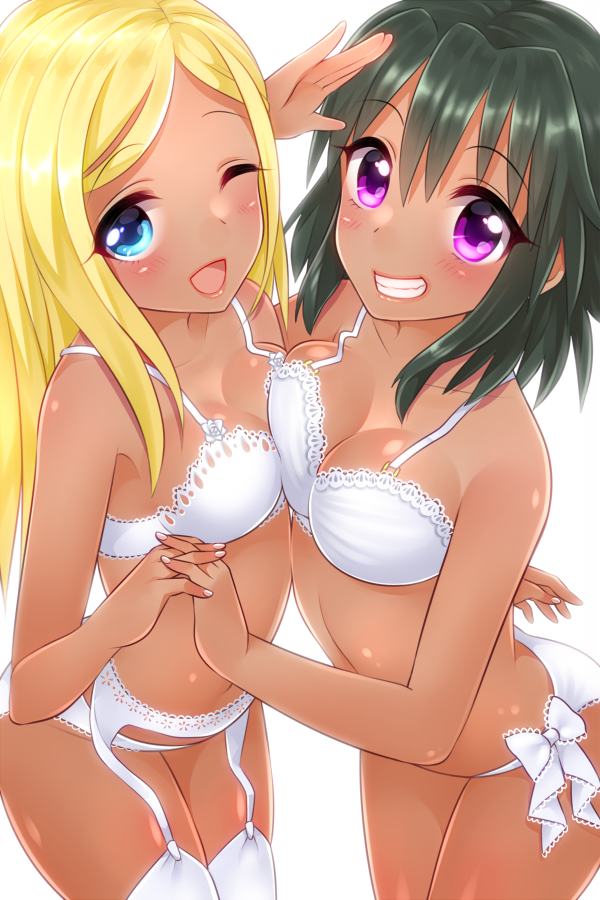 natalia and layla (idolmaster and 1 more) drawn by trente