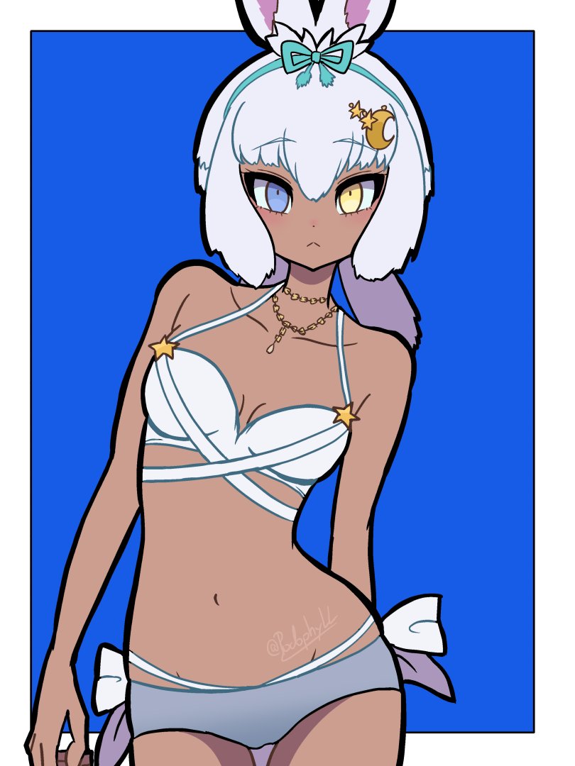 tsukuyomi shinshi (kemono friends and 1 more) drawn by podophyll