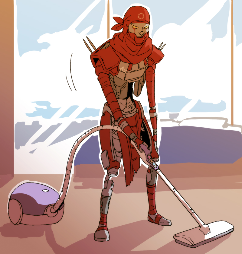 revenant and classic revenant (apex legends) drawn by mizu_cx