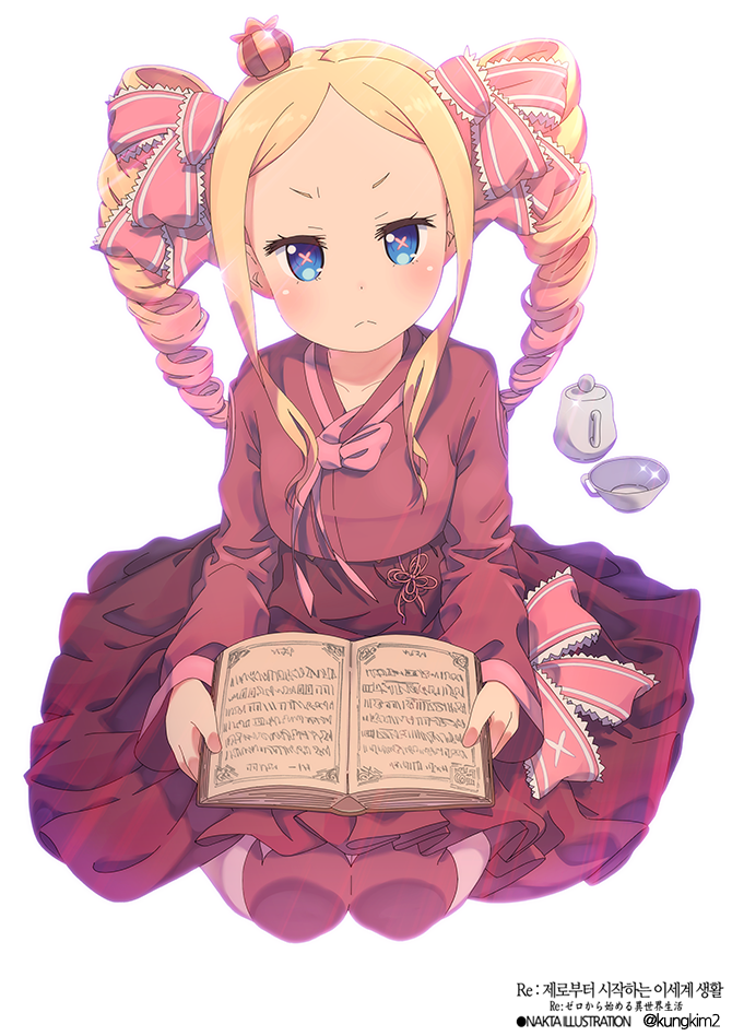 beatrice (re:zero kara hajimeru isekai seikatsu) drawn by nakta