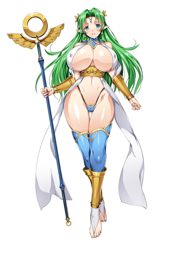 palutena (kid icarus and 1 more) drawn by smash_daisaku