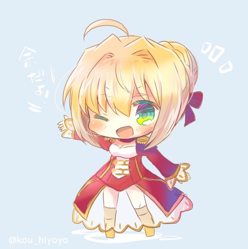 nero claudius (fate and 2 more) drawn by kou_hiyoyo