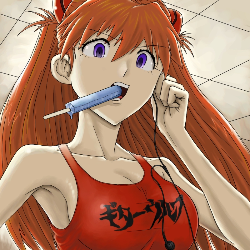 souryuu asuka langley (neon genesis evangelion) drawn by jeet