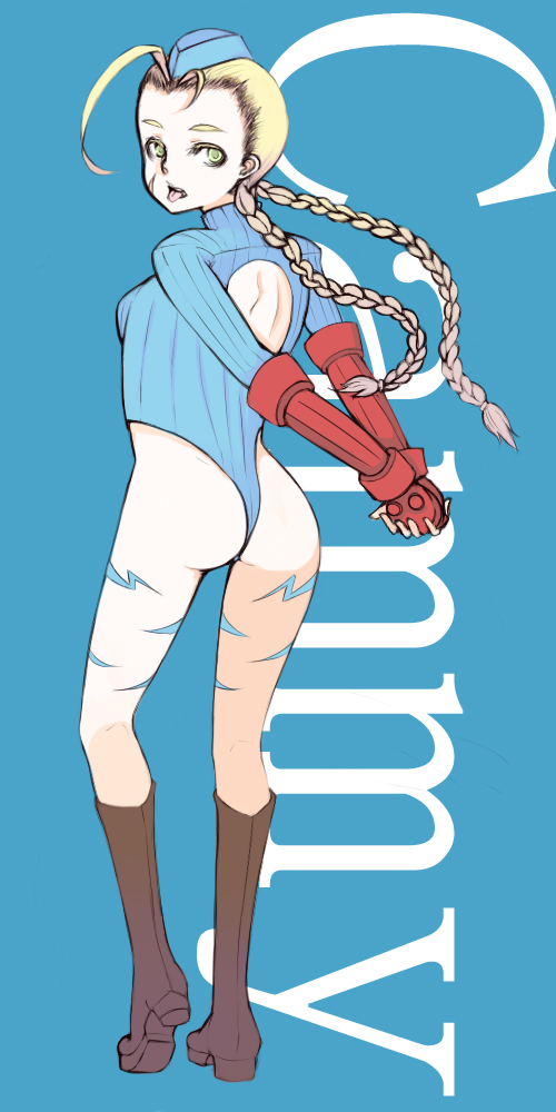cammy white (street fighter and 1 more) drawn by oza_watto