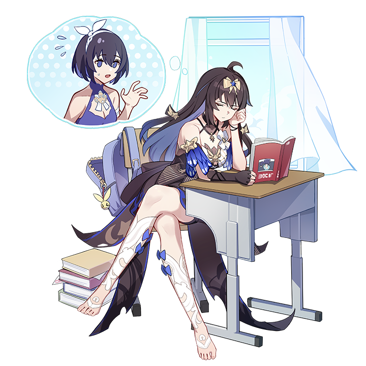 seele vollerei and seele (honkai and 1 more)