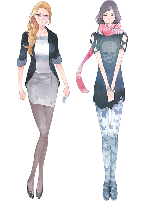 urushibara ruka and kiryuu moeka (steins;gate and 1 more) drawn by yoshida_tadasu