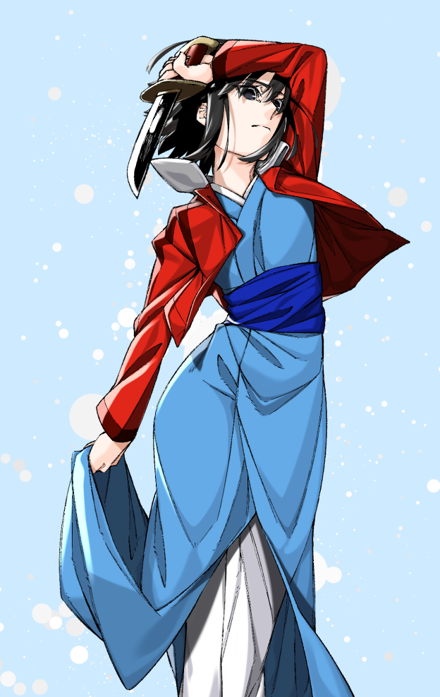 ryougi shiki (fate and 2 more) drawn by trick1601